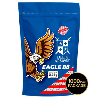 Airsoft BB kuličky Delta Armory EAGLE 0,28g 1000ks